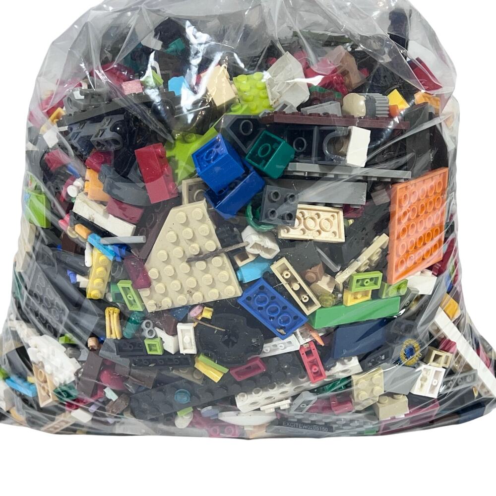 LEGO 5 lbs Bulk Lot Random Parts Pieces Building Blocks Clean Nice